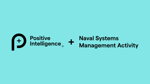 Positive Intelligence and Naval Systems Management Activity logos