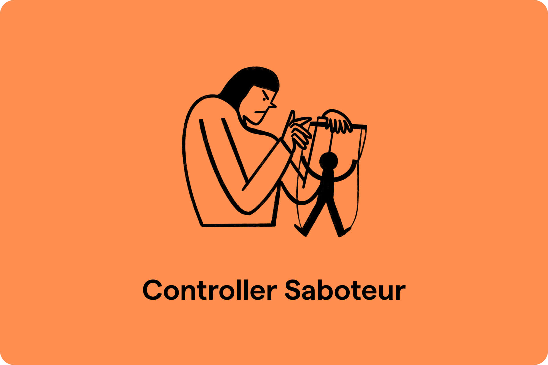 controller saboteur illustration