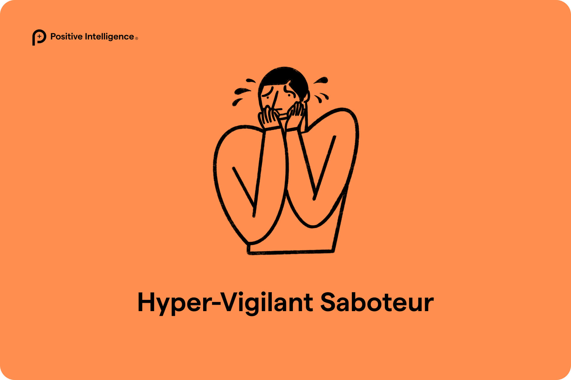 hyper-vigilant saboteur illustration