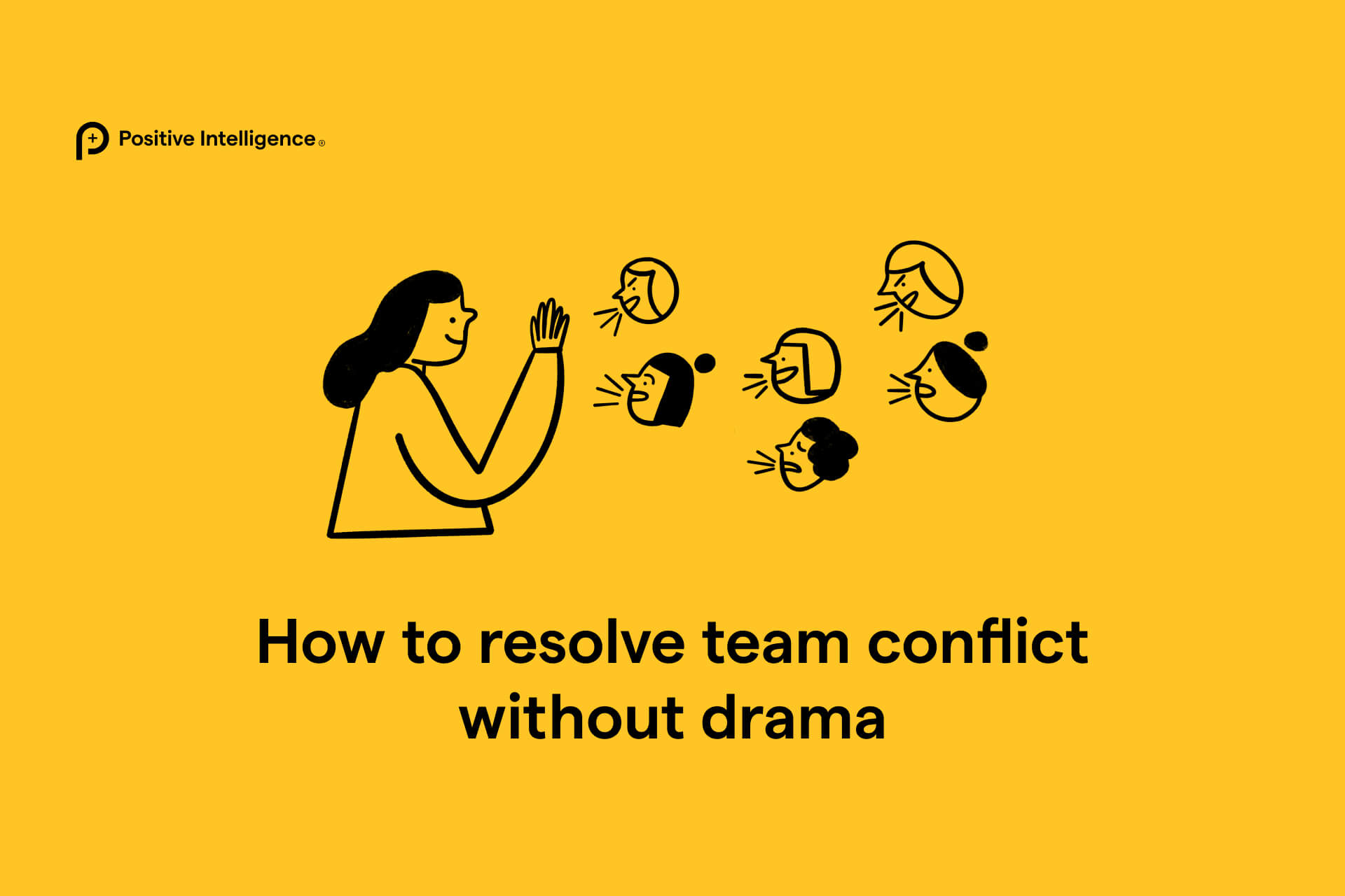 how to resolve team conflict without drama